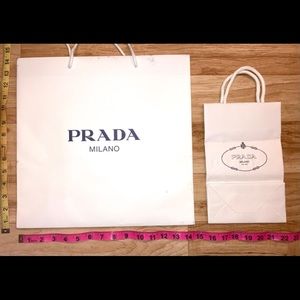 Prada Shopping Bags Set of 2